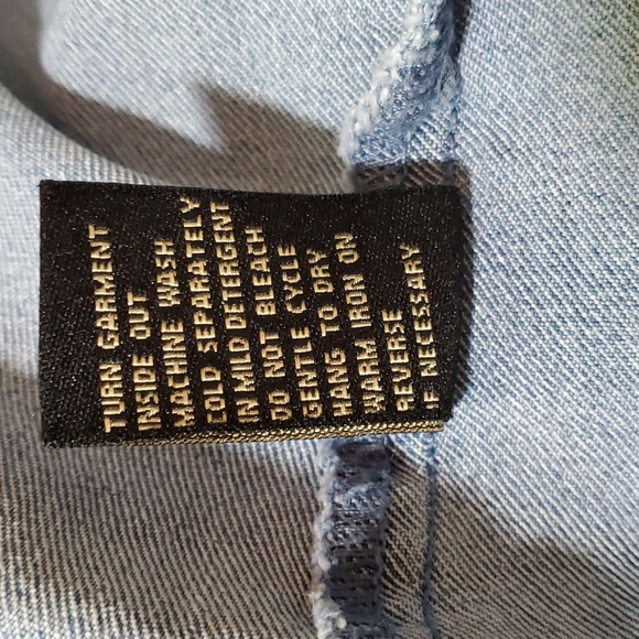 DG2, light wash denim jacket. - Picture 8 of 8